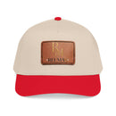 Leather Patch Baseball Cap - Monogram RM Reumay