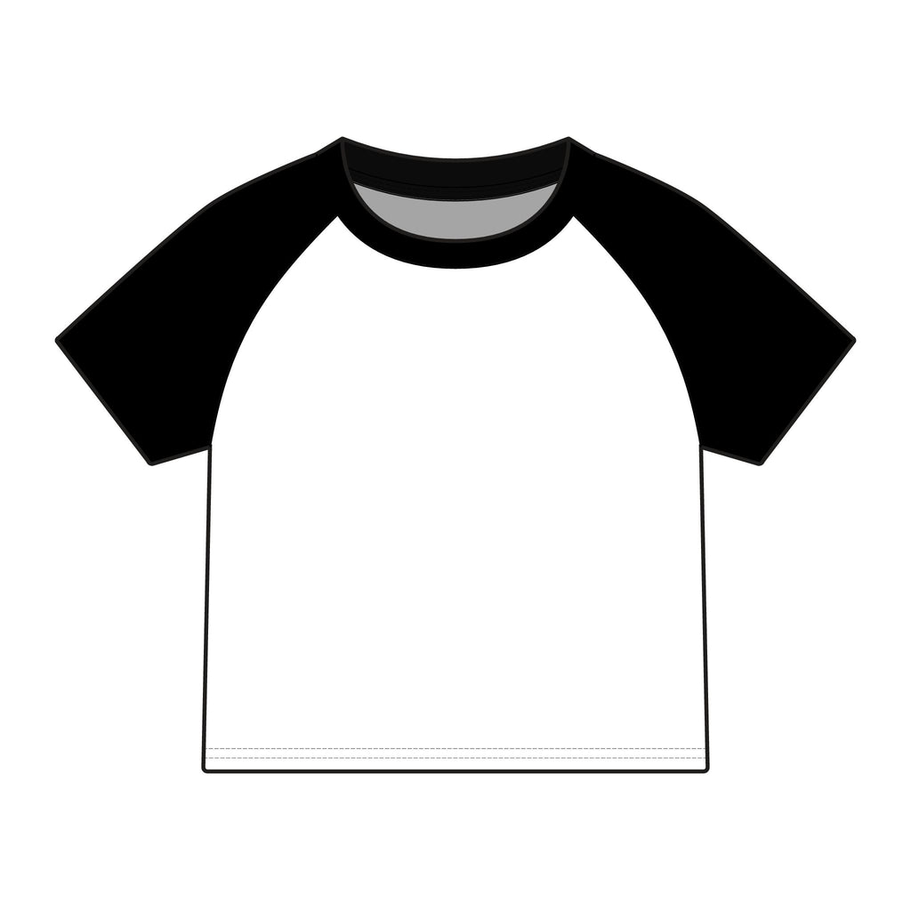 House of Reumar Raglan Tee — Women's Micro Rib Baby Tee