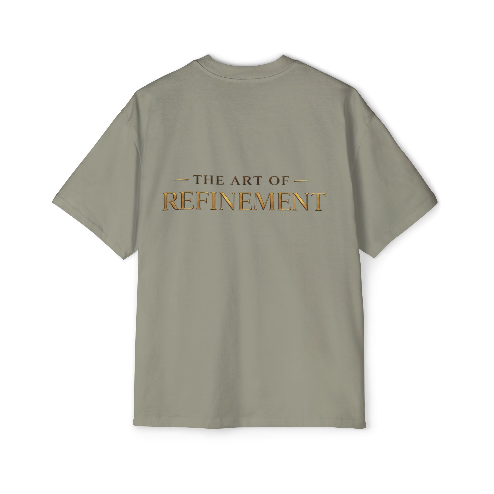 T-Shirt — REUMAR Monogram & “The Art of Refinement” Luxury Graphic Tee