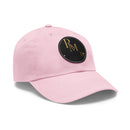Leather Patch Dad Hat — Embossed RM REUMAN Logo Baseball Cap