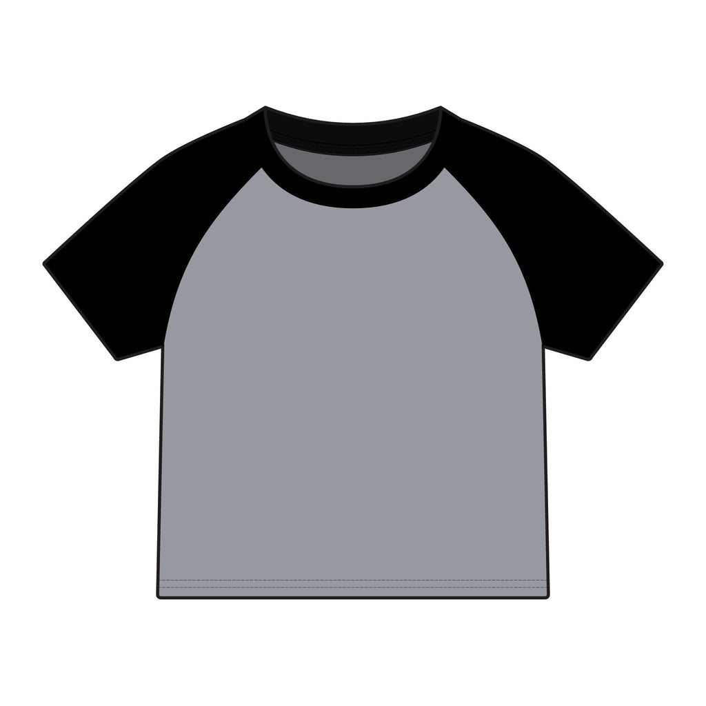 House of Reumar Raglan Tee — Women's Micro Rib Baby Tee