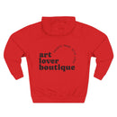 Art Lover Boutique Fleece Hoodie – 'House of Reumar' Designer Logo Pullover