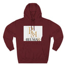 Art Lover Boutique Fleece Hoodie – 'House of Reumar' Designer Logo Pullover