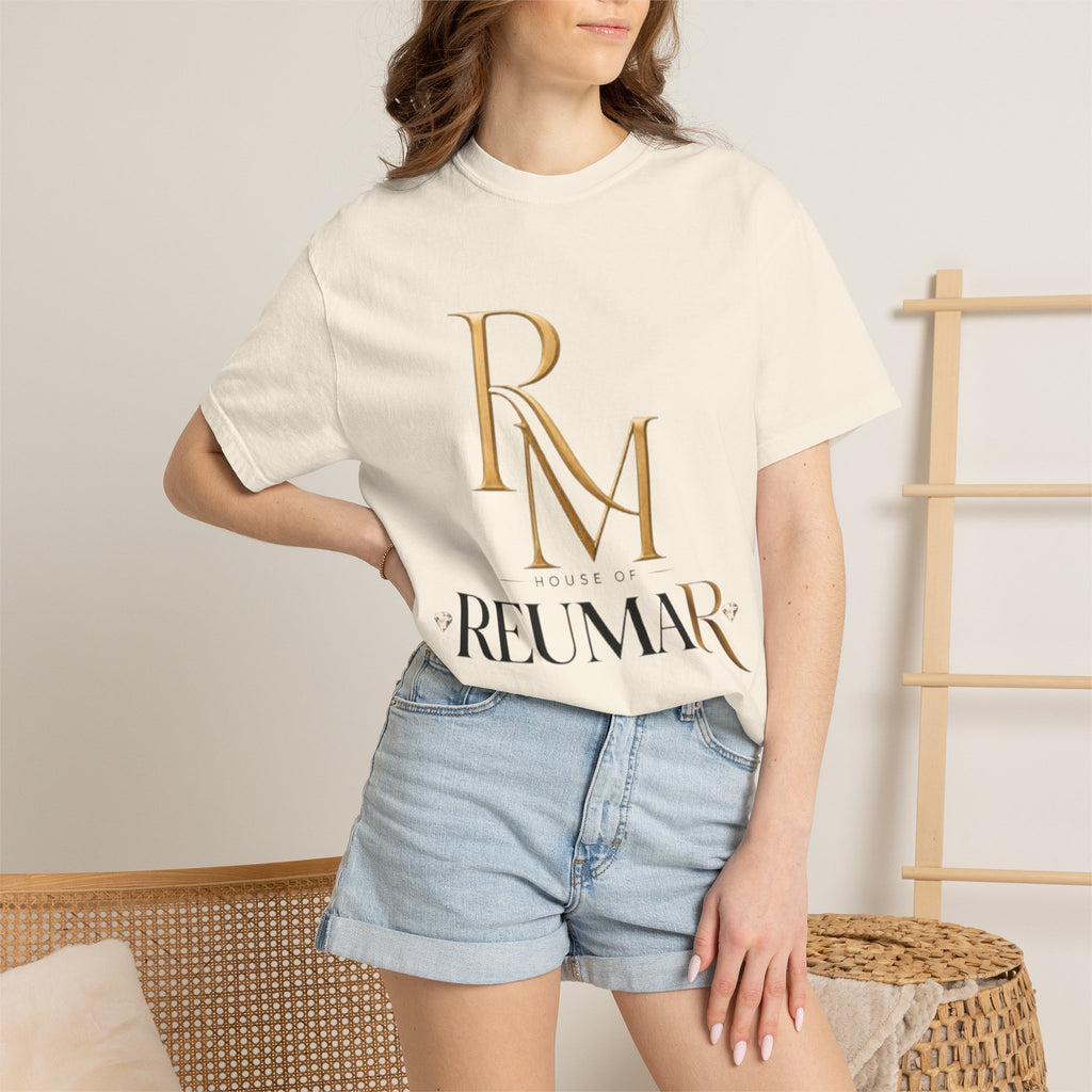 House of Reumar Logo T‑Shirt — "Thank You" Back Graphic Cotton Tee