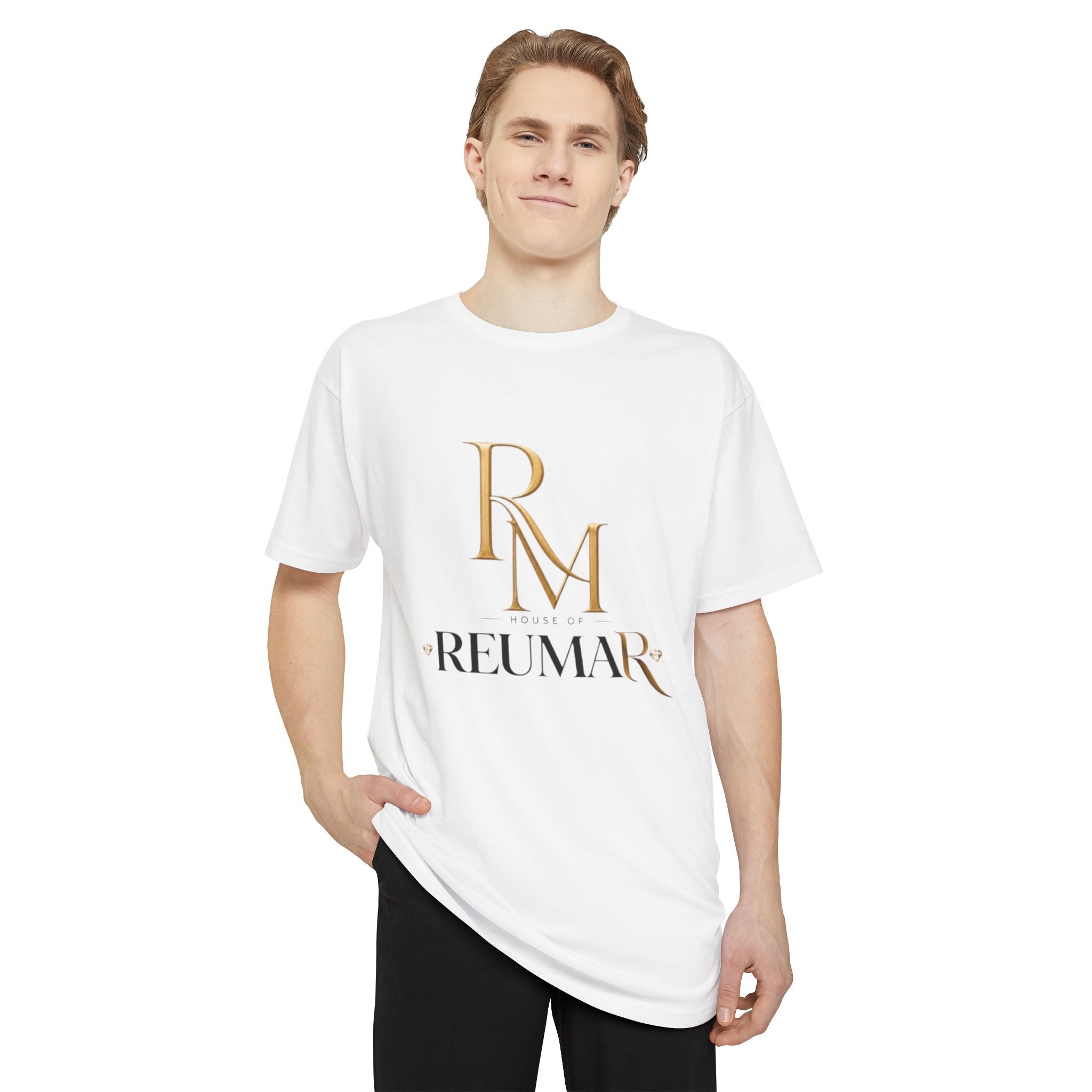 Reumar Monogram Tee — 'The Art of Refinement' Longline Shirt