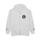Embroidered RM Gold Crest Full-Zip Hoodie