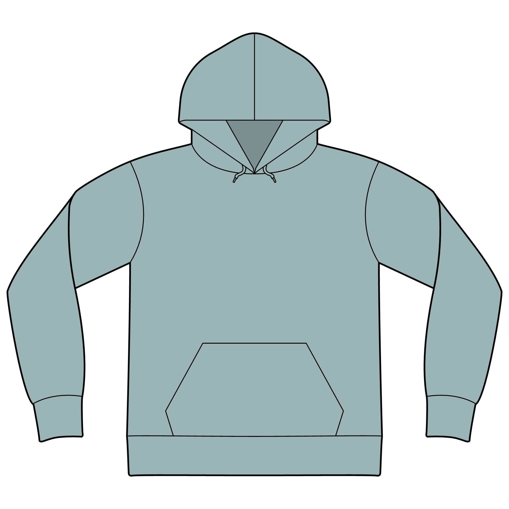 House of Reumar RM Logo Hoodie — Luxury Monogram Streetwear
