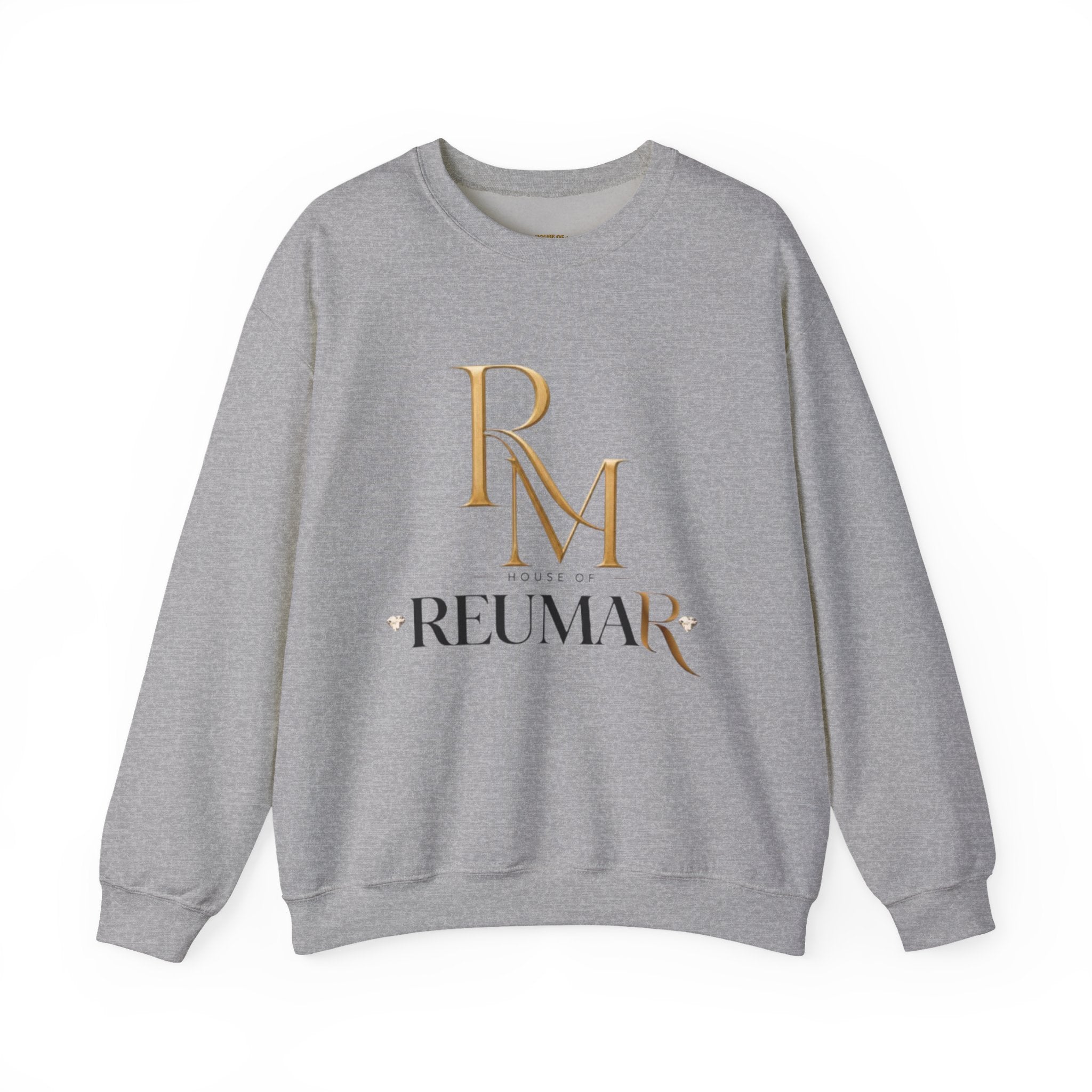 Crewneck Sweatshirt – Reumar Luxury Logo & "The Art of Refinement"