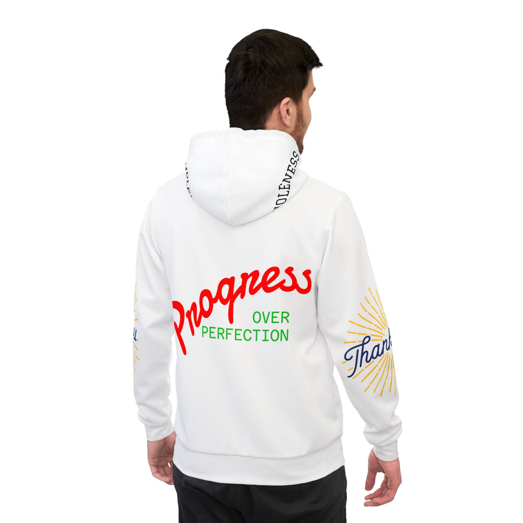 Be Mine 'Progress Over Perfection' Athletic Hoodie