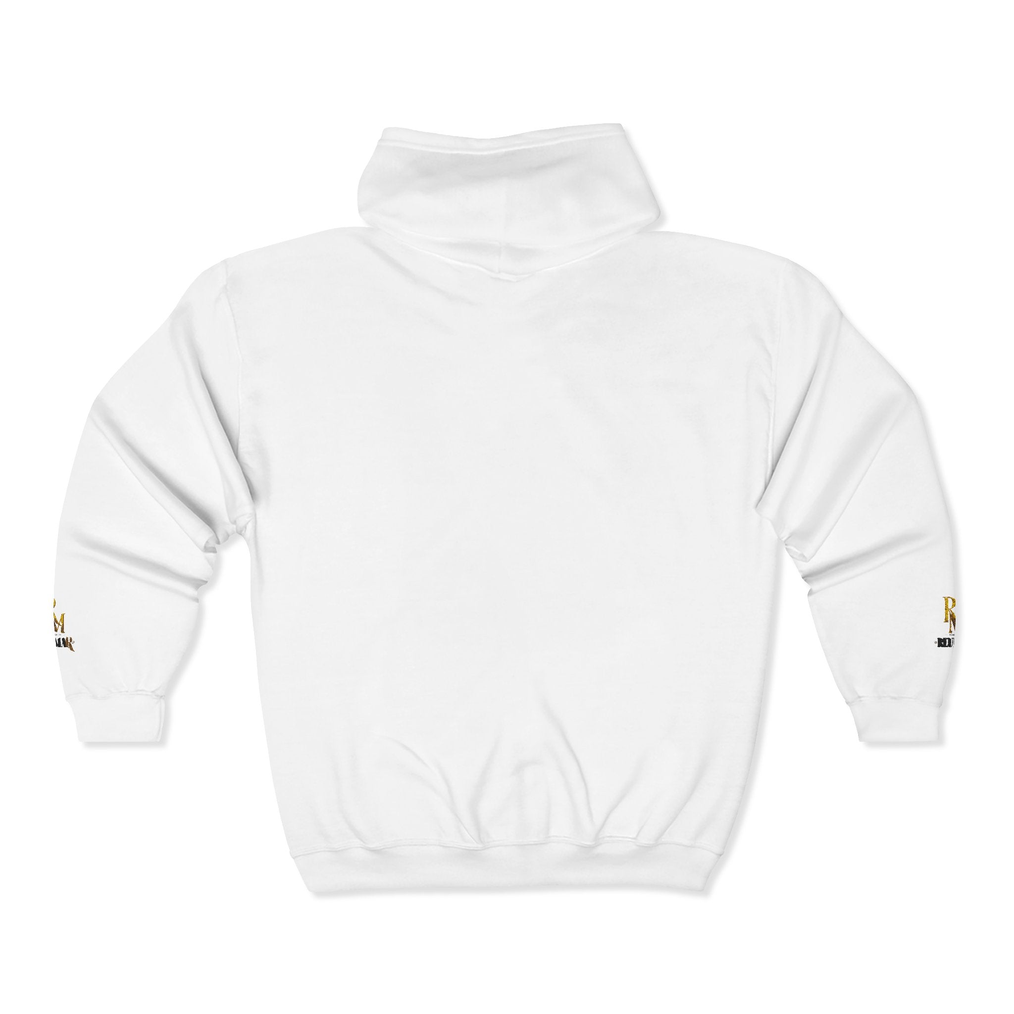 Embroidered RM Gold Crest Full-Zip Hoodie