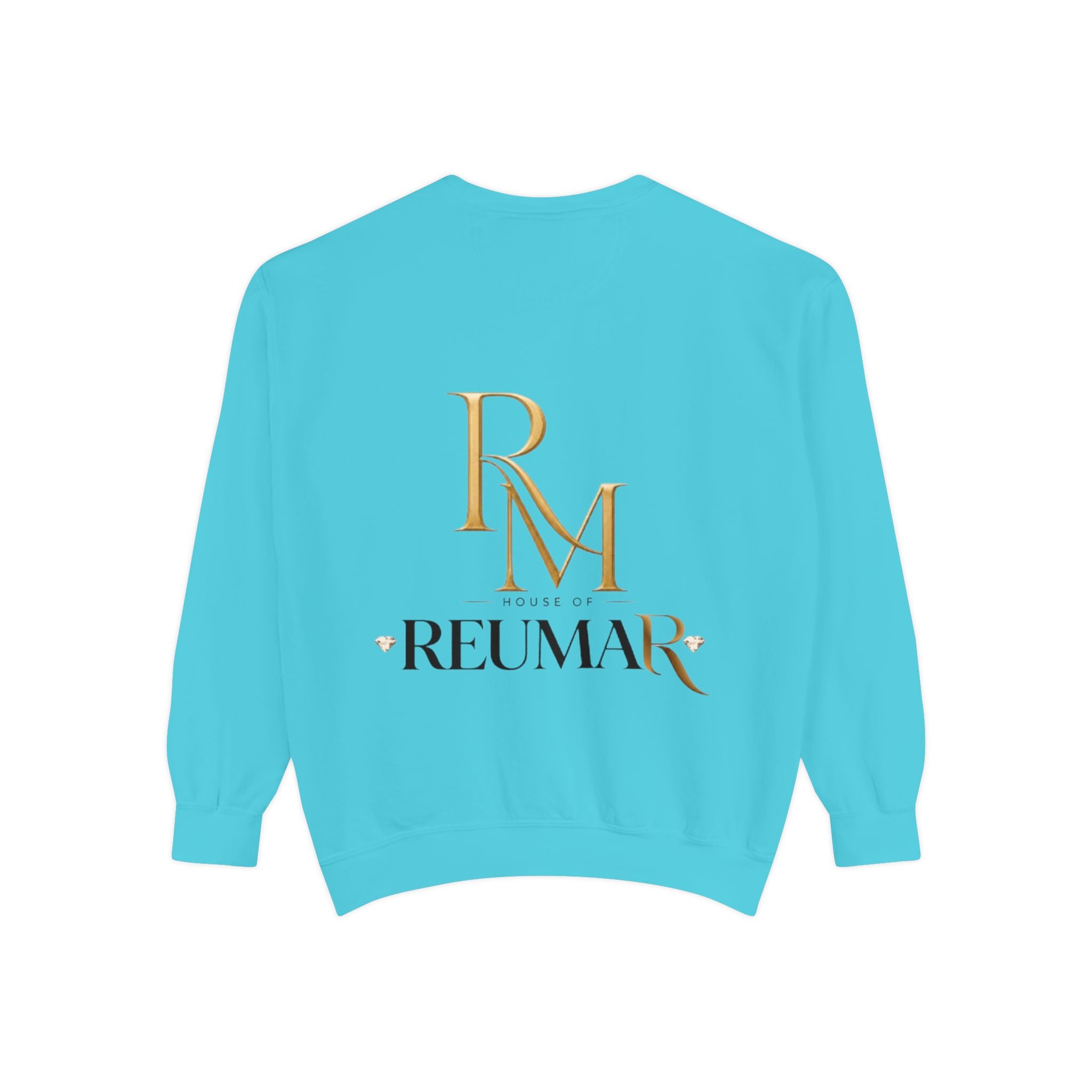 Refinement Logo Sweatshirt — "The Art of Refinement" Garment-Dyed Crewneck