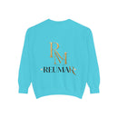 Refinement Logo Sweatshirt — "The Art of Refinement" Garment-Dyed Crewneck
