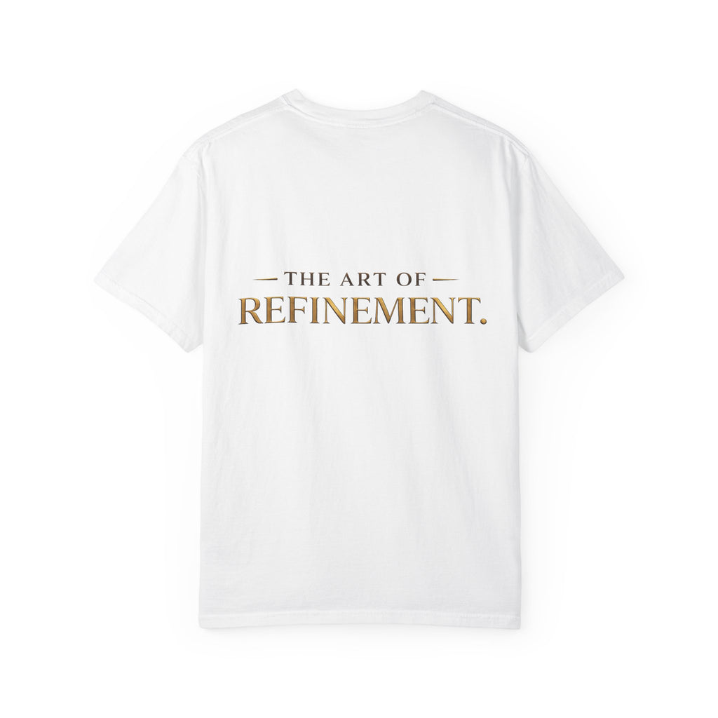 Refined Logo T-Shirt — "House of Reumar" Luxury Graphic Tee