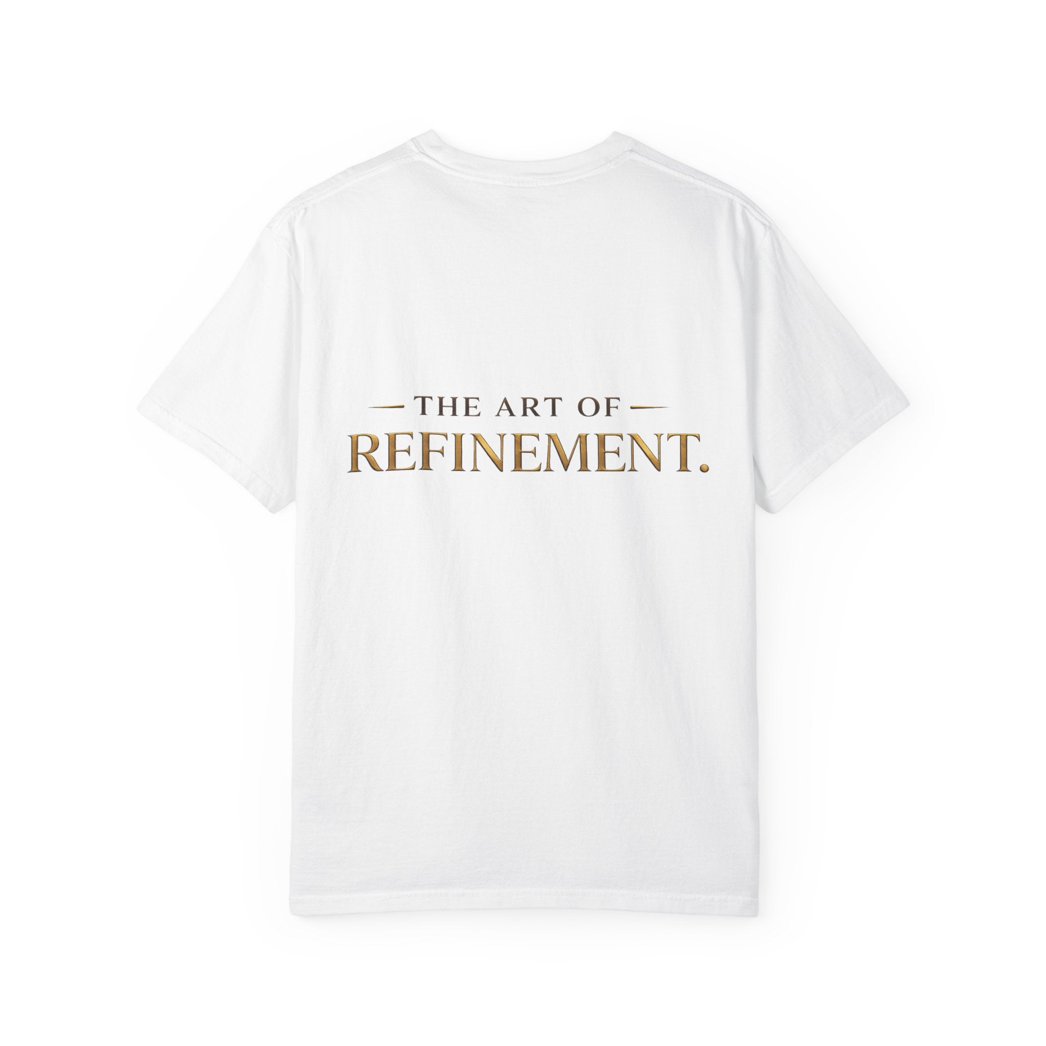Refined Logo T-Shirt — "House of Reumar" Luxury Graphic Tee