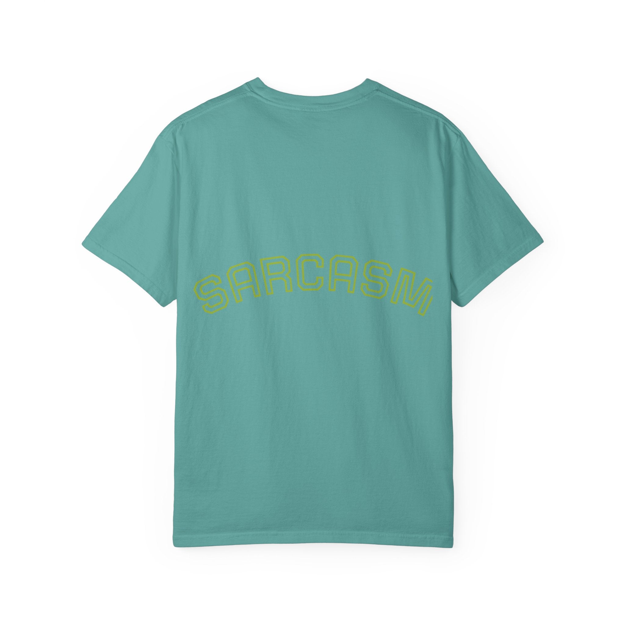 T-Shirt — House of Reumar Logo Front / "Sarcasm" Back Graphic Tee