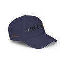 House of Reumar Red Low Profile Baseball Cap — Embroidered Logo Hat