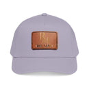 Leather Patch Baseball Cap - Monogram RM Reumay