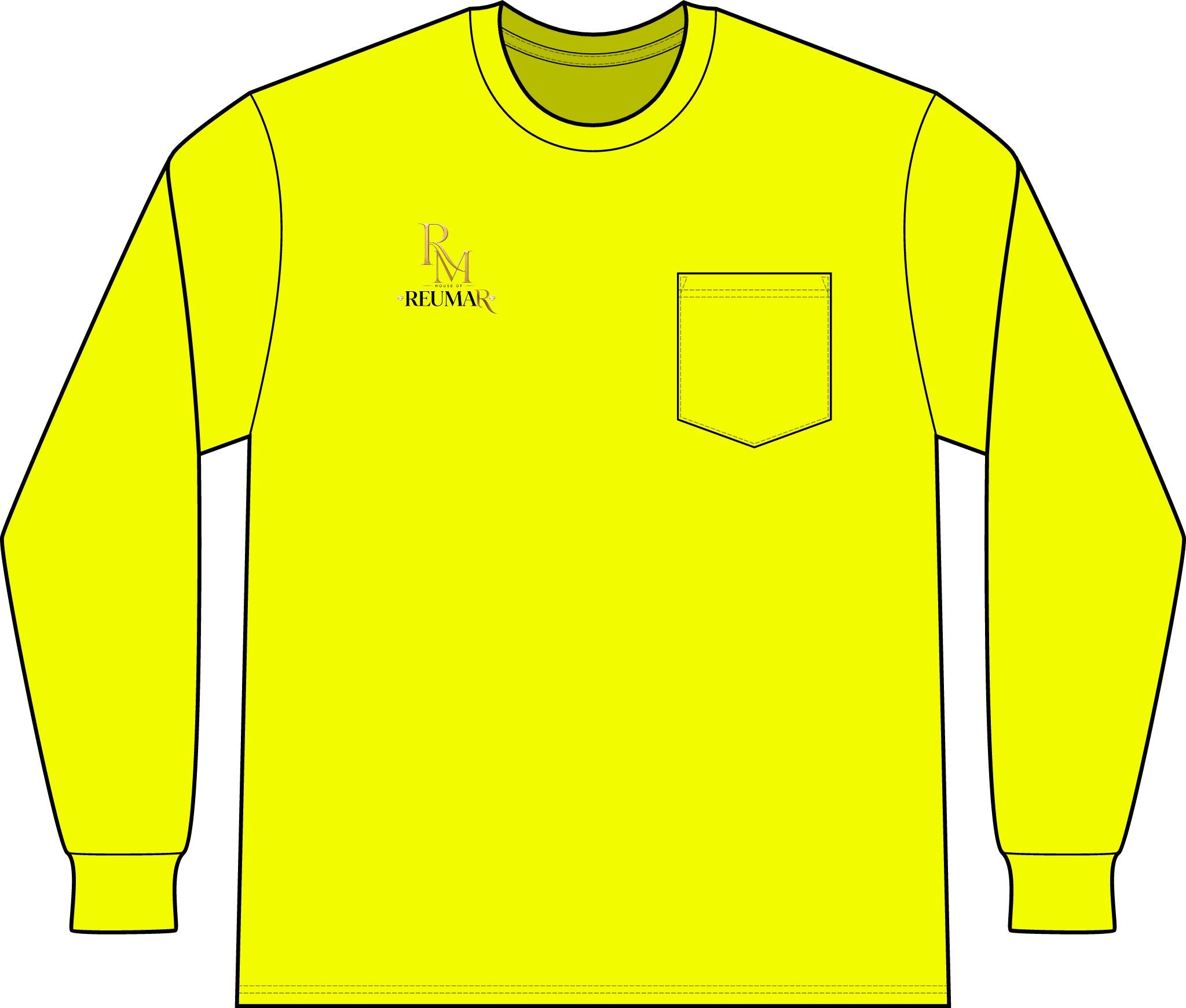 RM Monogram Long Sleeve Pocket T-Shirt