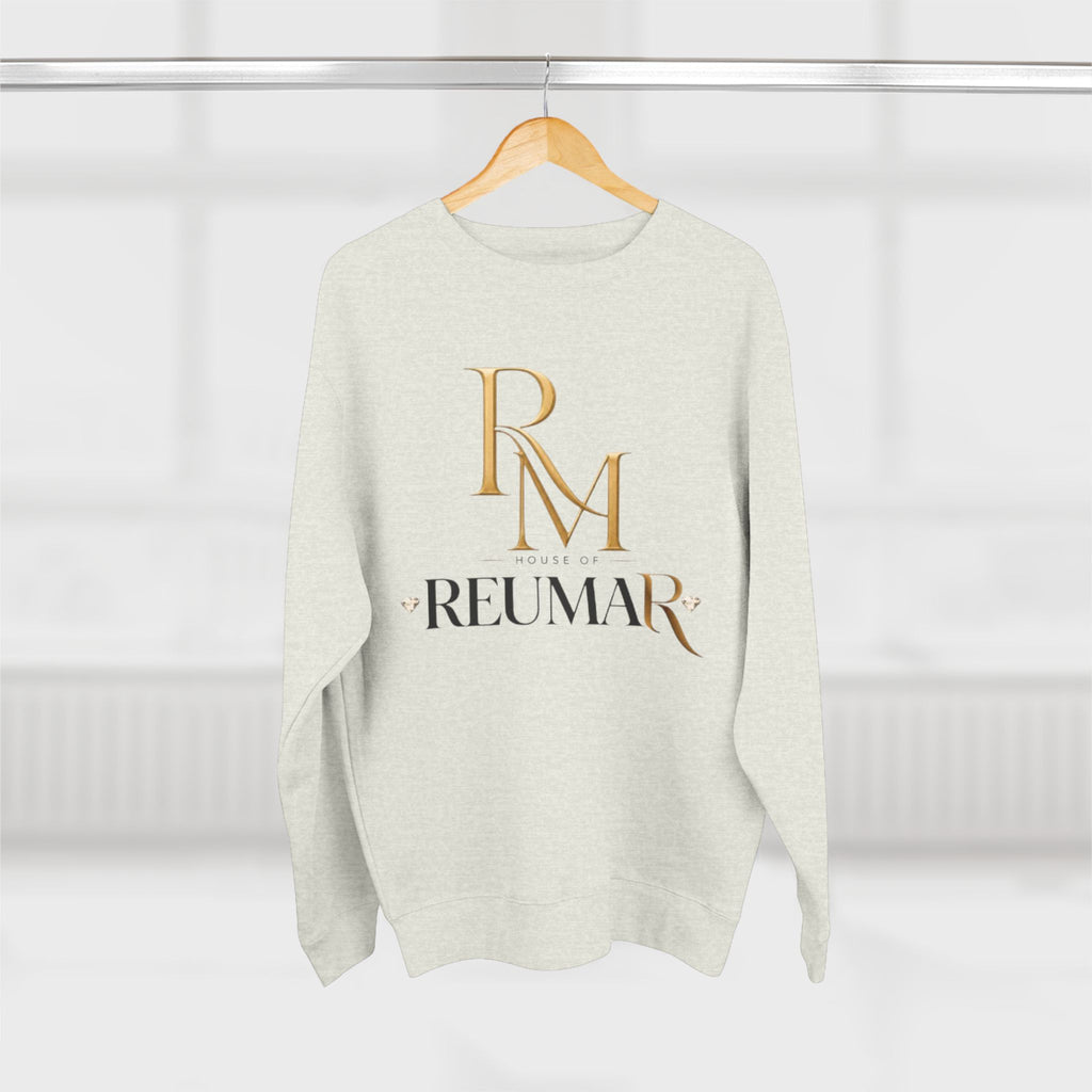 Progress Over Perfection Crewneck Sweatshirt — Reumar Monogram Casual Pullover