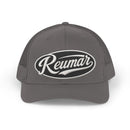 Reumar Gold Monogram Trucker Hat