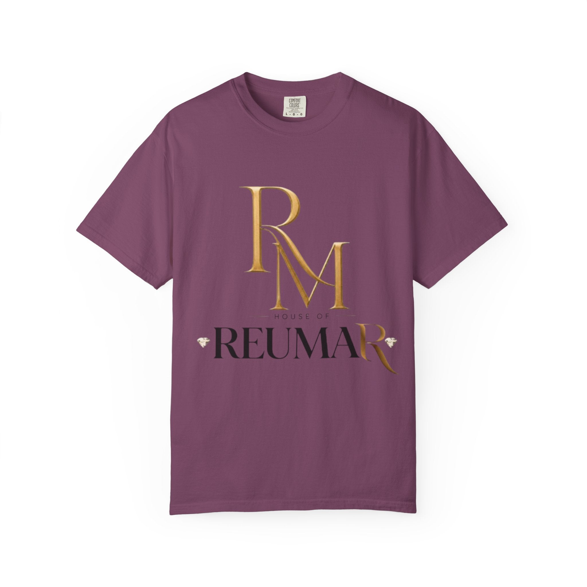 House of Reumar 'RM' Logo T‑Shirt — The Art of Refinement Crew Tee