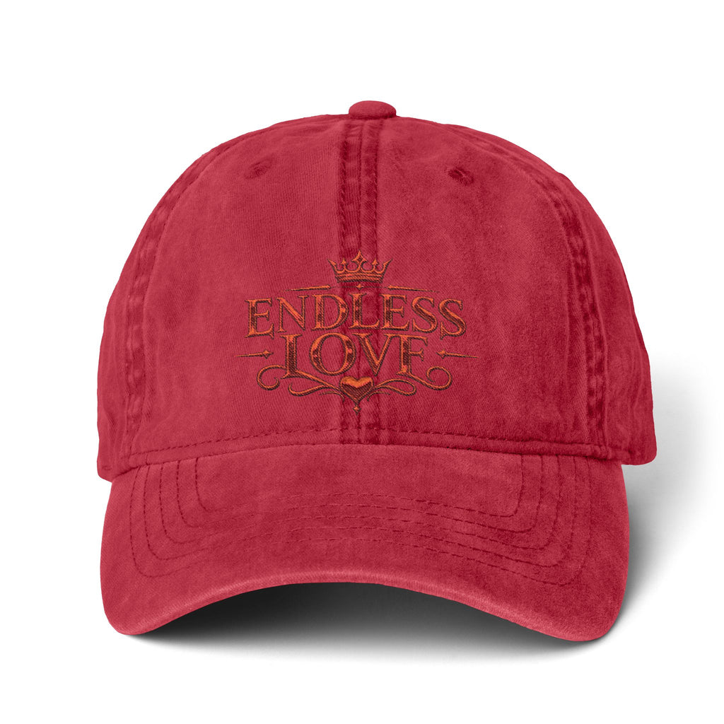 Women's Pigment-Dyed Cap with Fashion Undervisor (Embroidery)