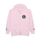 Embroidered RM Gold Crest Full-Zip Hoodie