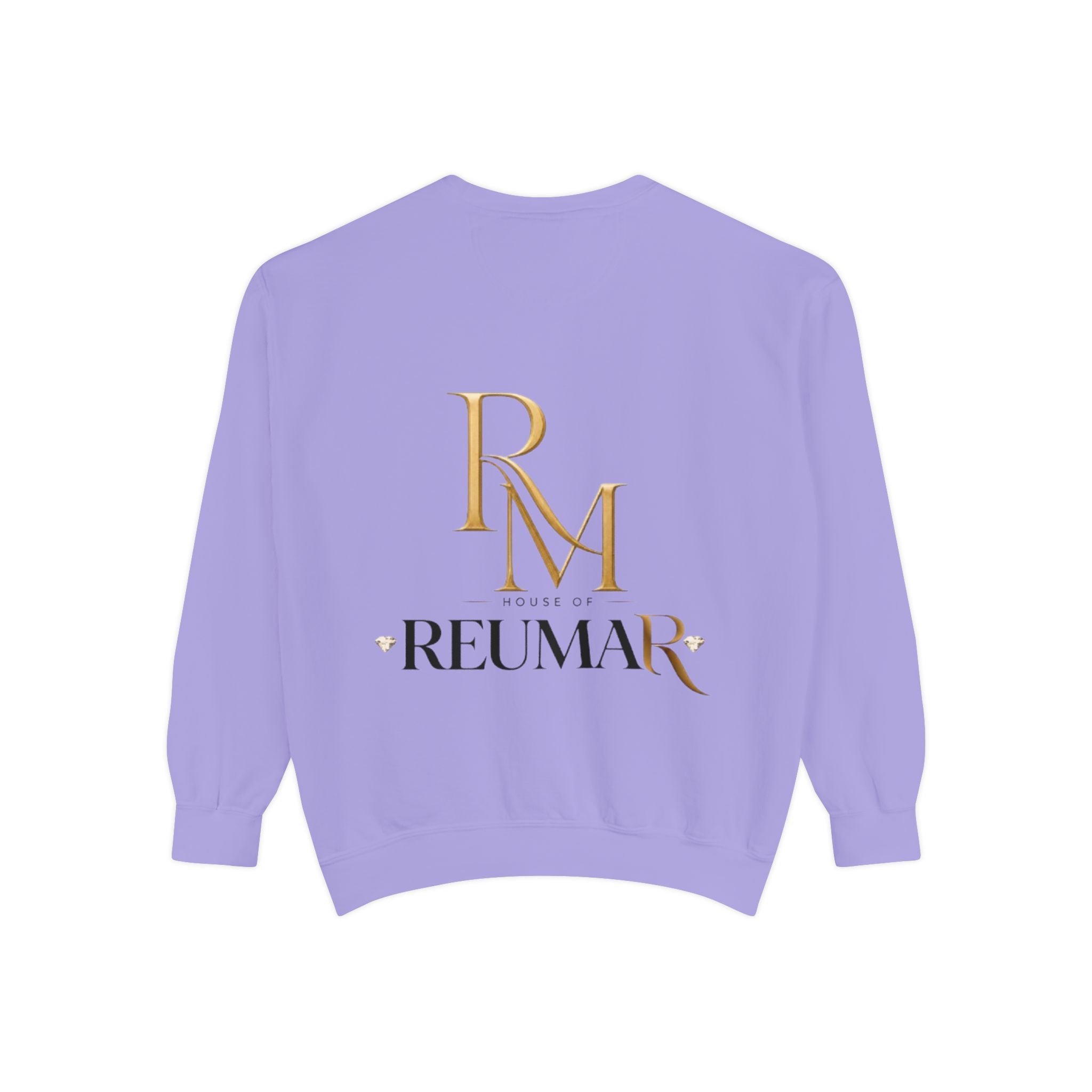 Refinement Logo Sweatshirt — "The Art of Refinement" Garment-Dyed Crewneck