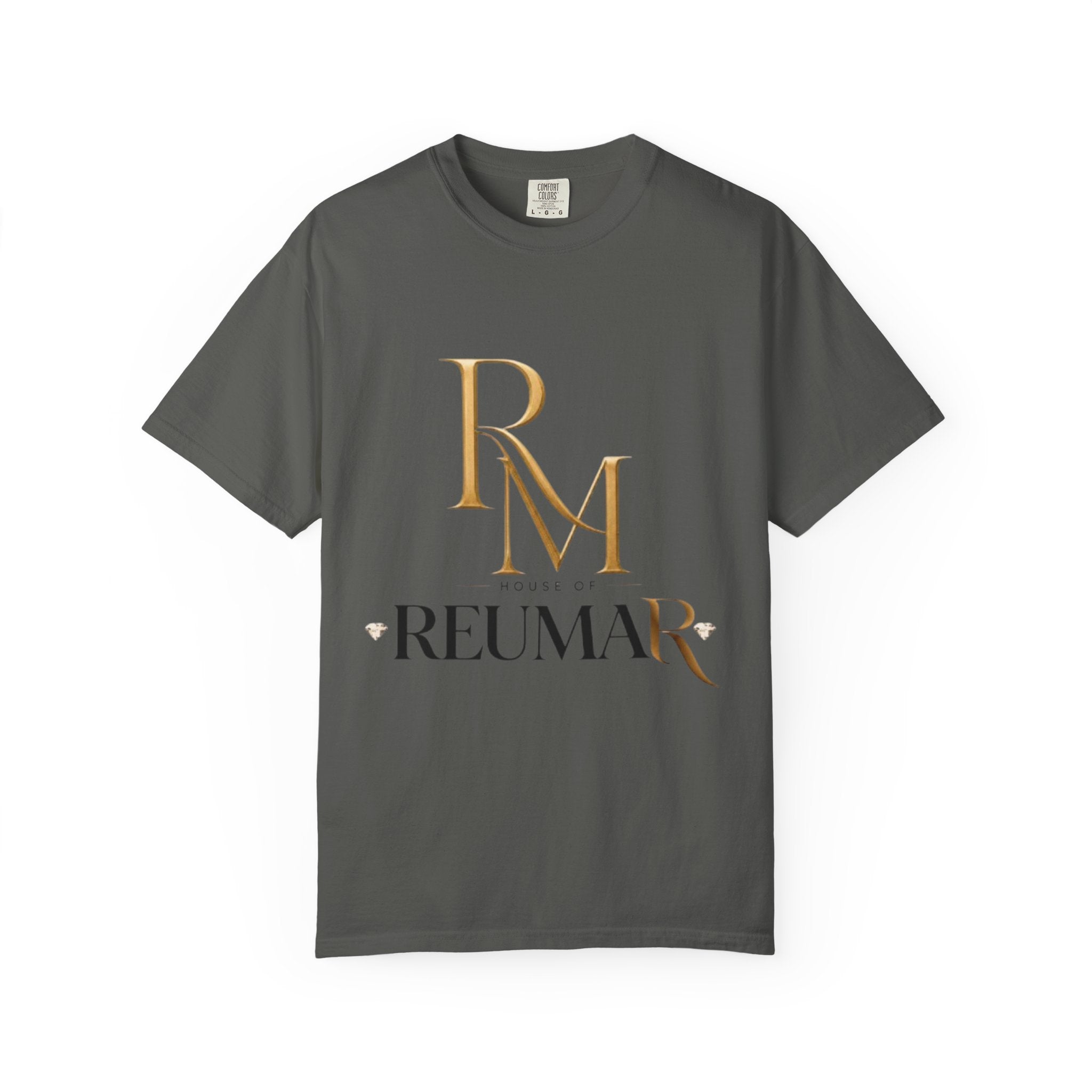 Refined Logo T-Shirt — "House of Reumar" Luxury Graphic Tee