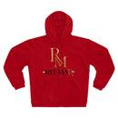Reumar Zip Hoodie - House of Reumar Gold Logo Hooded Sweatshirt
