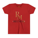Youth Tee - Reumar Gold Monogram Front & 'art lover boutique' Back