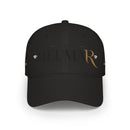 House of Reumar Red Low Profile Baseball Cap — Embroidered Logo Hat