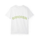 T-Shirt — House of Reumar Logo Front / "Sarcasm" Back Graphic Tee