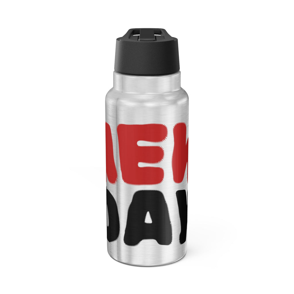 32oz Gator Tumbler — New Day Bold Logo Stainless Water Bottle