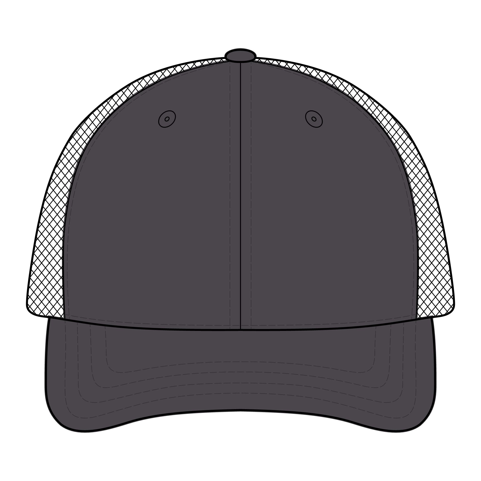 Trucker Cap — 'The Art of Refinement' Mesh Back Flexfit