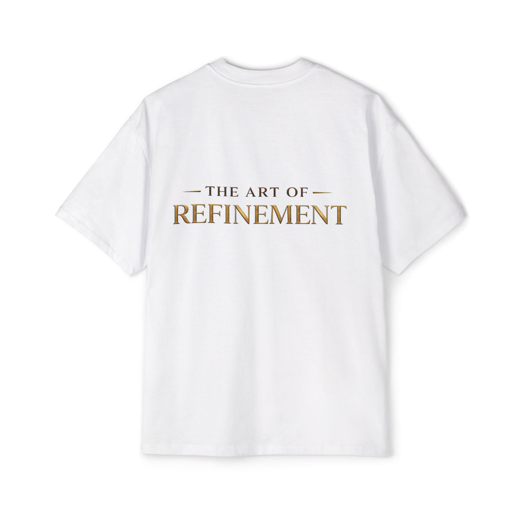 T-Shirt — REUMAR Monogram & “The Art of Refinement” Luxury Graphic Tee