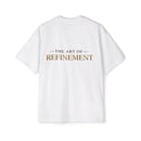 T-Shirt — REUMAR Monogram & “The Art of Refinement” Luxury Graphic Tee