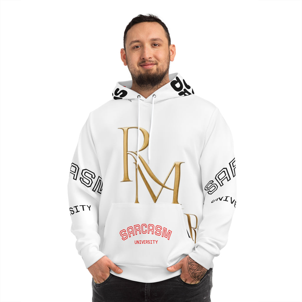 Real Apparel Co. Hoodie — Sarcasm University Graphic Pullover