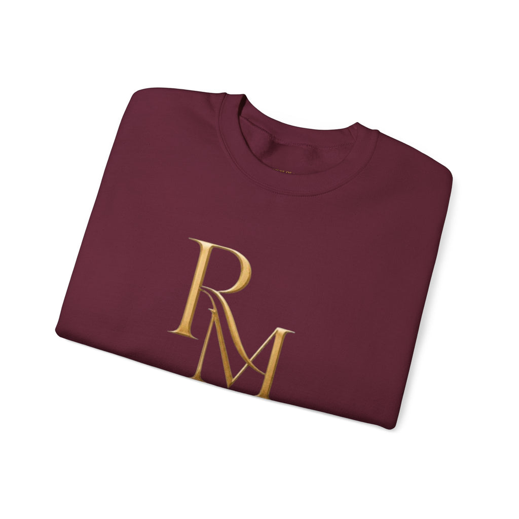 Crewneck Sweatshirt – Reumar Luxury Logo & "The Art of Refinement"