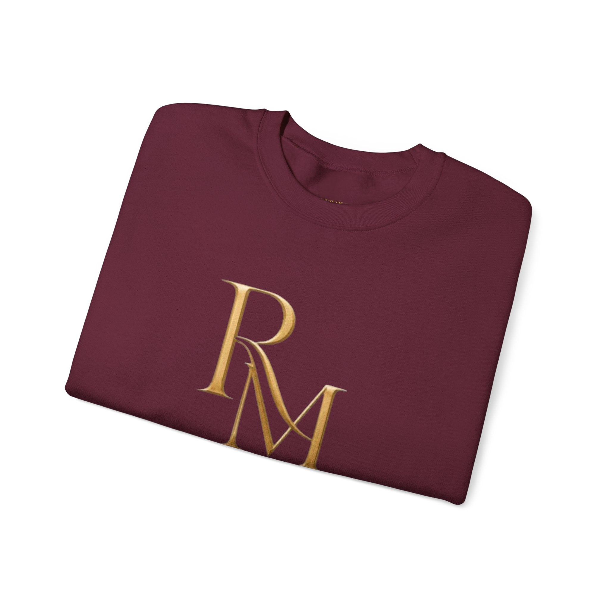 Crewneck Sweatshirt – Reumar Luxury Logo & "The Art of Refinement"