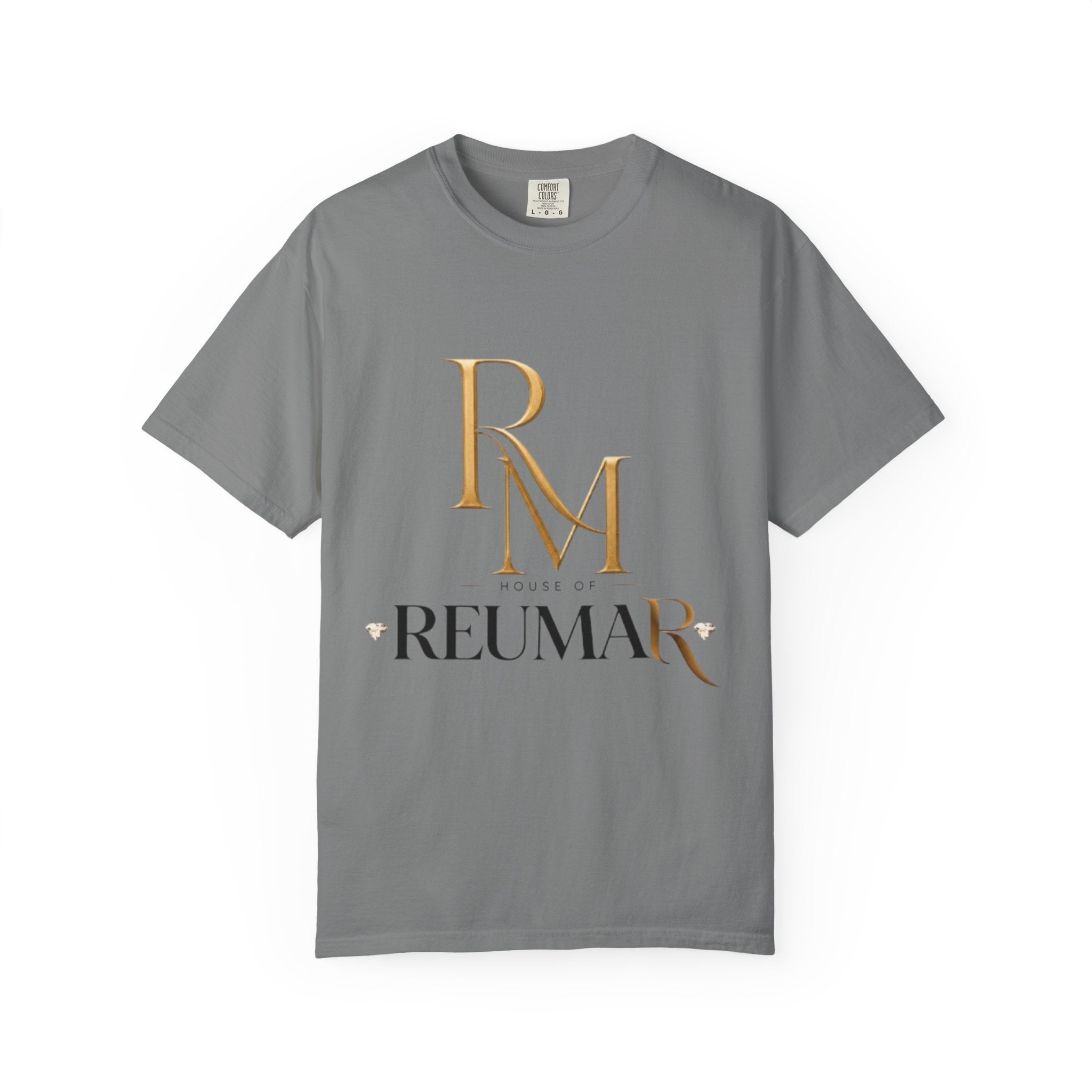 Refined Logo T-Shirt — "House of Reumar" Luxury Graphic Tee