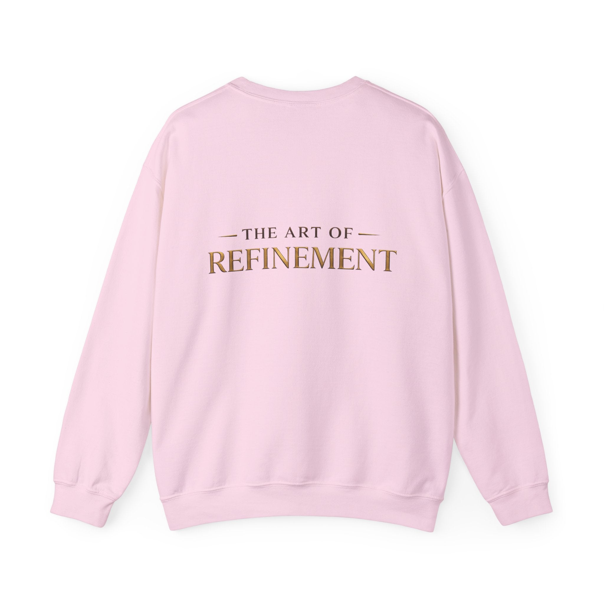 Crewneck Sweatshirt – Reumar Luxury Logo & "The Art of Refinement"