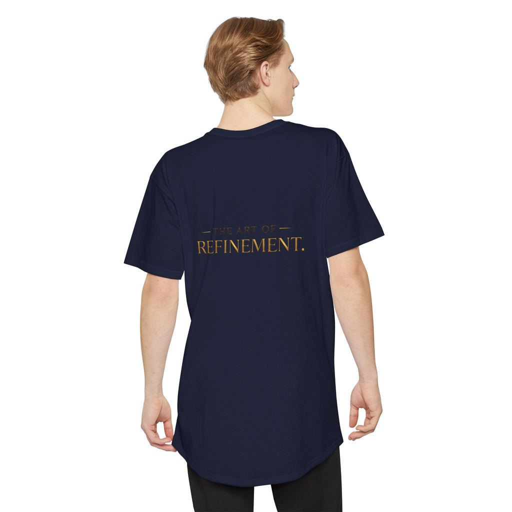 Refined Logo Tee — "Reumar" Longline Urban T‑Shirt