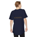 Refined Logo Tee — "Reumar" Longline Urban T‑Shirt