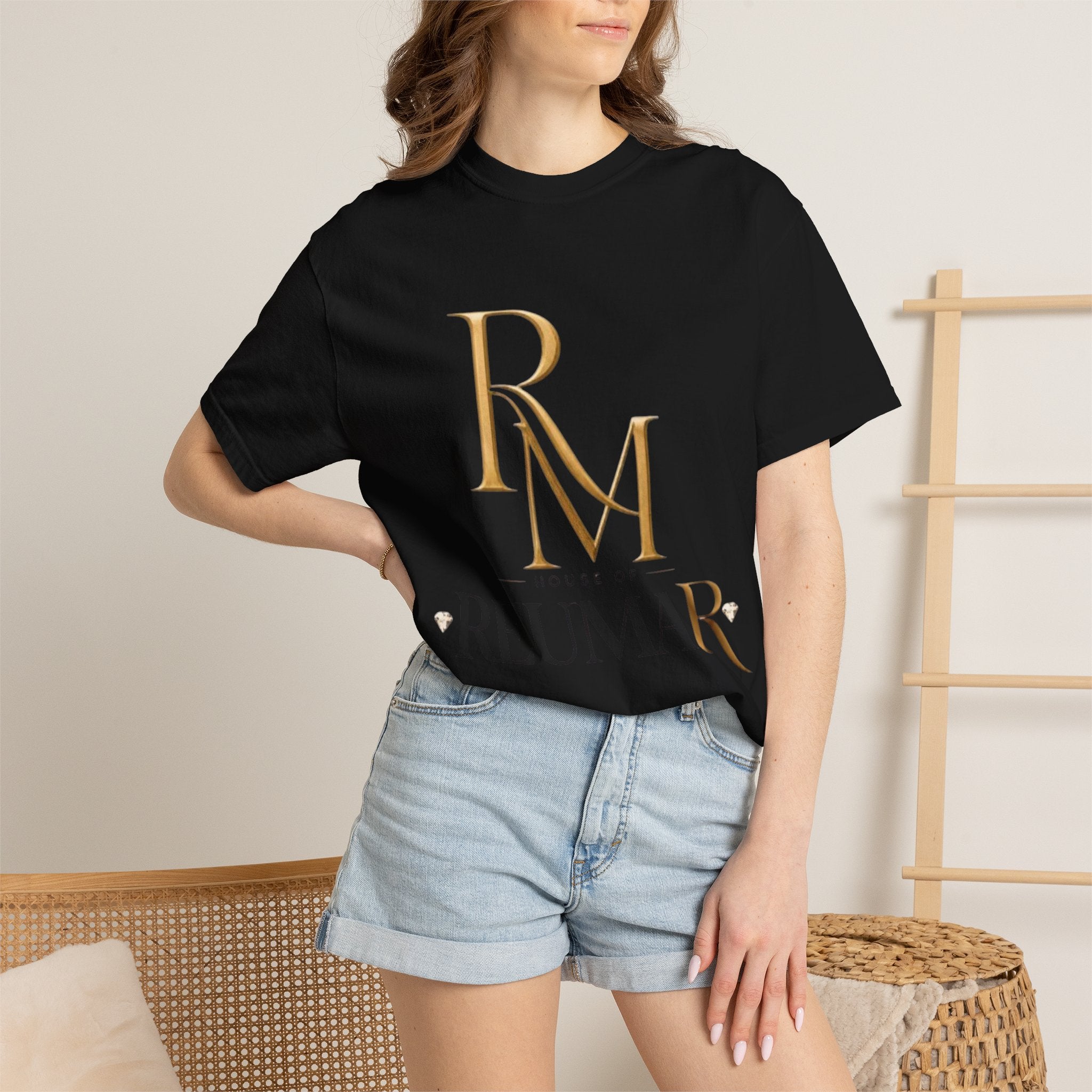 House of Reumar Logo T‑Shirt — "Thank You" Back Graphic Cotton Tee