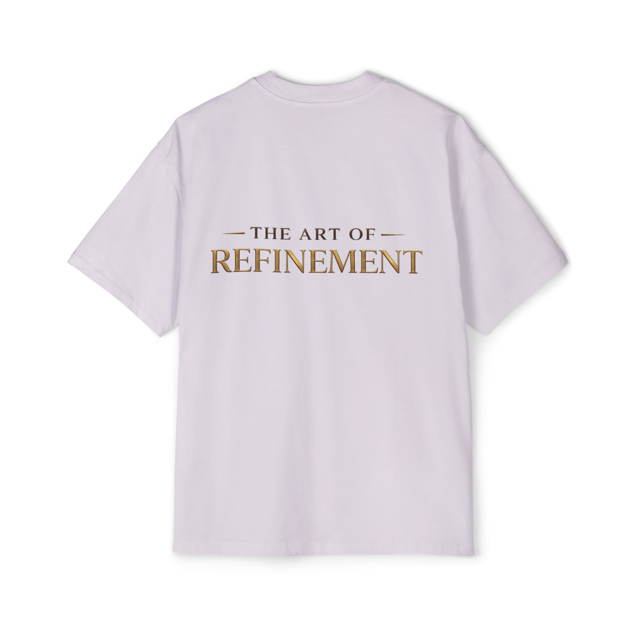 T-Shirt — REUMAR Monogram & “The Art of Refinement” Luxury Graphic Tee