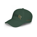 House of Reumar Red Low Profile Baseball Cap — Embroidered Logo Hat