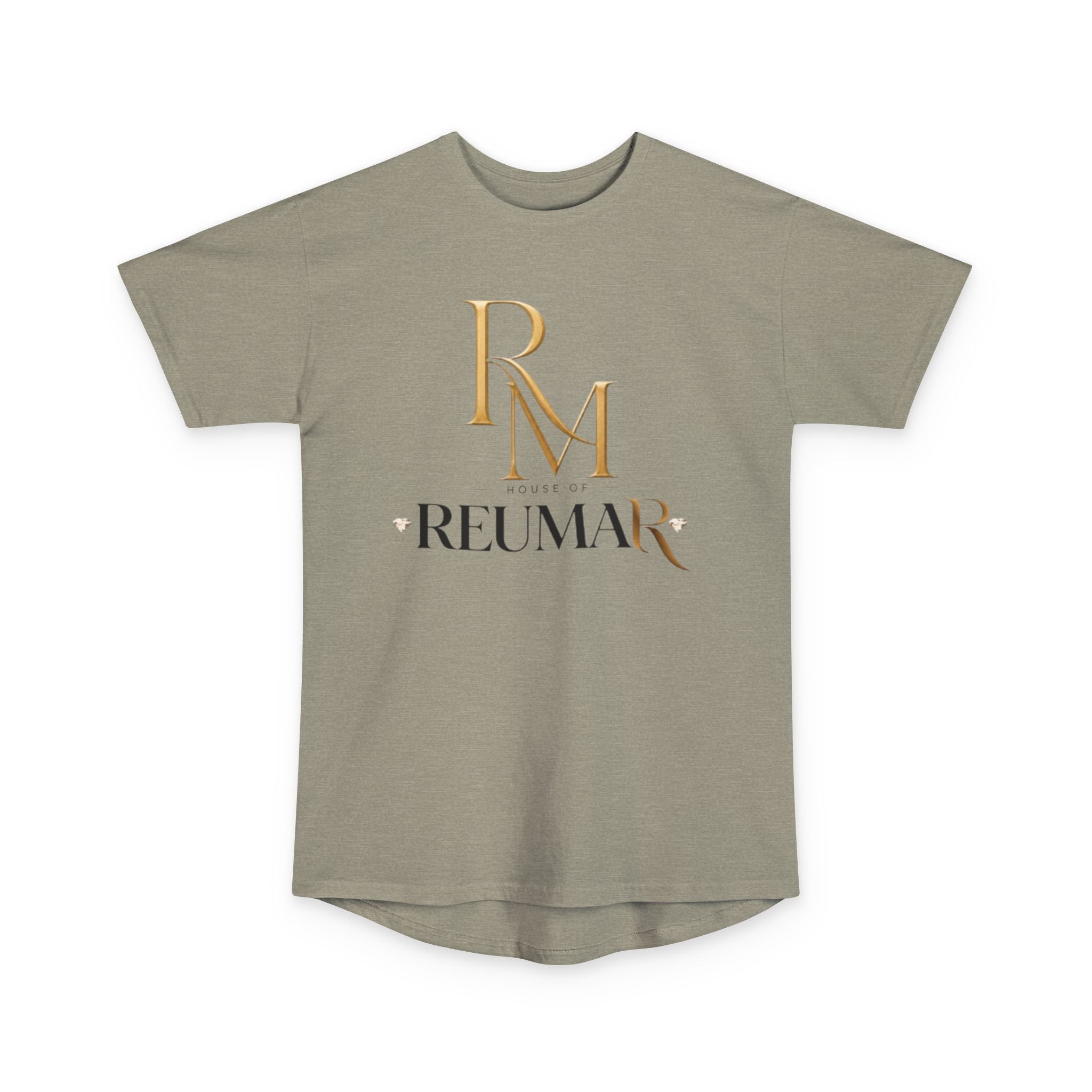 Long Body Tee — "Reumar" Logo & "The Art of Refinement" Graphic