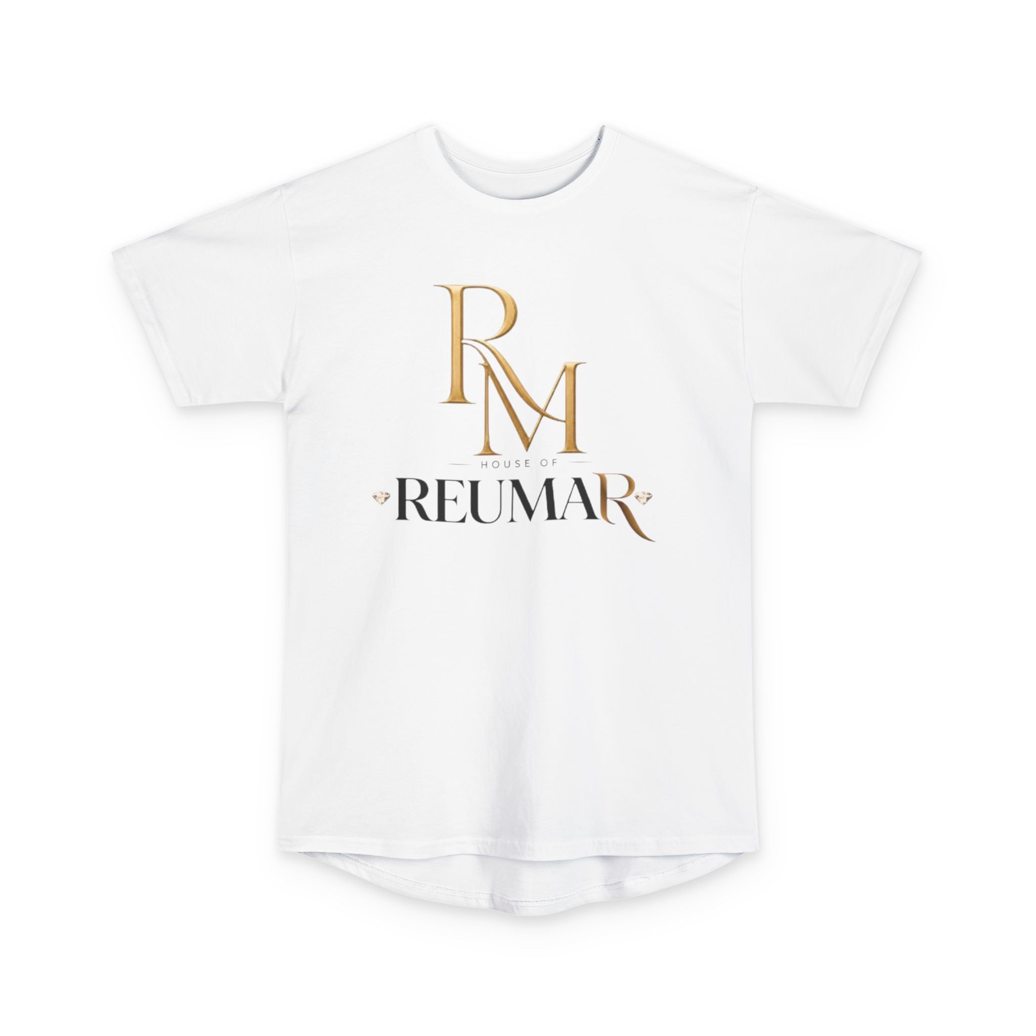 Long Body Tee — "Reumar" Logo & "The Art of Refinement" Graphic