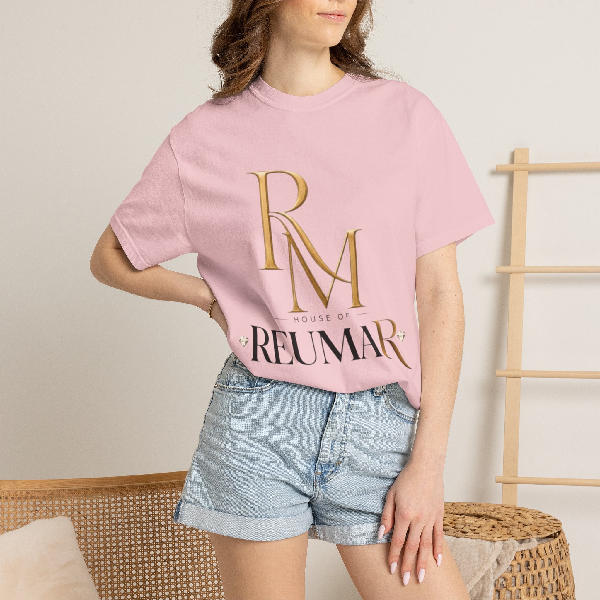 House of Reumar Logo T‑Shirt — "Thank You" Back Graphic Cotton Tee